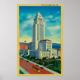 Los Angeles City Hall Poster