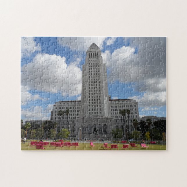 Los Angeles City Hall Pussel (Horisontell)