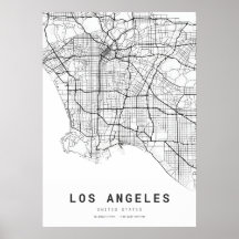 Los Angeles City Karta
