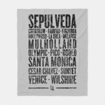 Los Angeles City Streets Karta