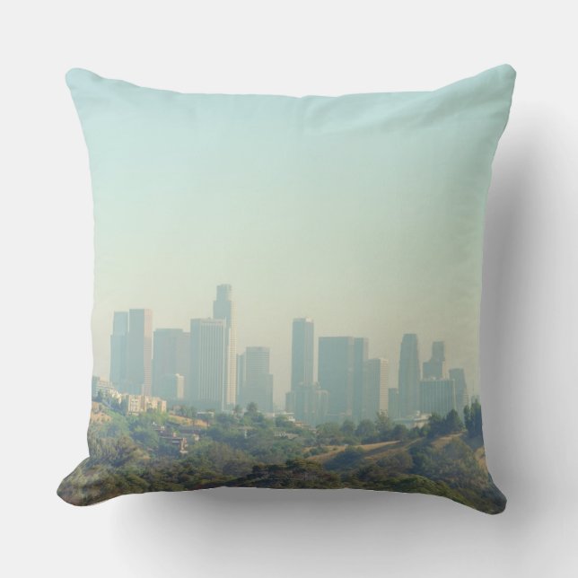 Los Angeles Cityscape Kudde (Framsida)