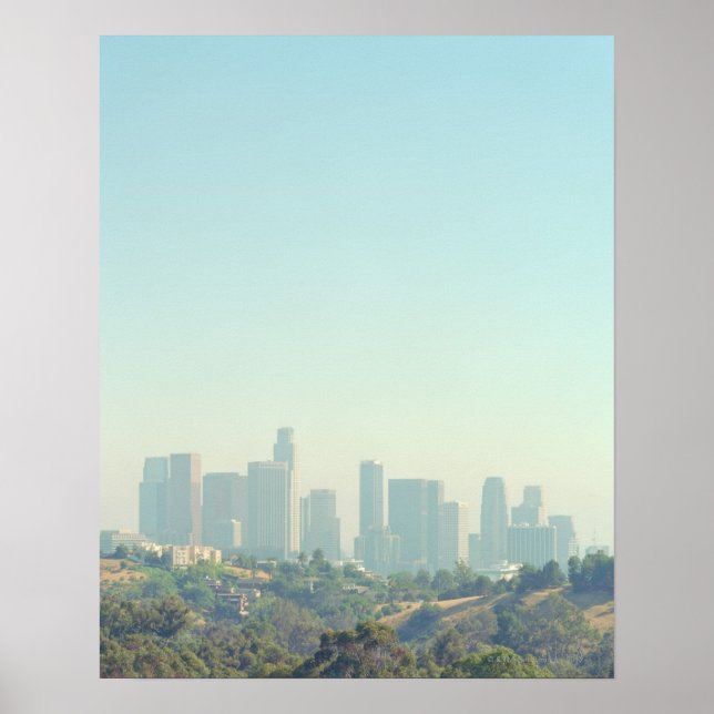 Los Angeles Cityscape Poster (Framsidan)