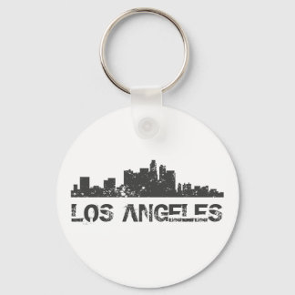 Los Angeles Cityscape Skyline Nyckelring