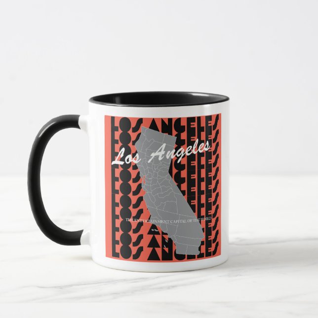 Los Angeles coffee mug  Mugg (Vänster)