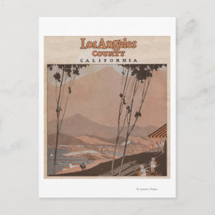 Los Angeles County, California Vykort