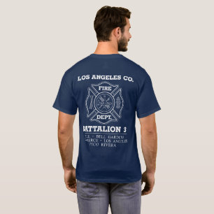 Los Angeles County Fire Department Battalion 3 T Shirt
