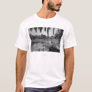 Los Angeles den västra sjön för CA parkerar i Tee Shirt