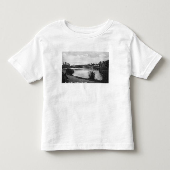 Los Angeles den västra sjön Park City för CA T-shirt (Framsida)