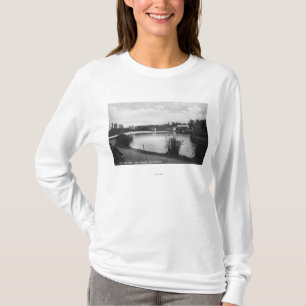 Los Angeles den västra sjön Park City för CA T Shirt