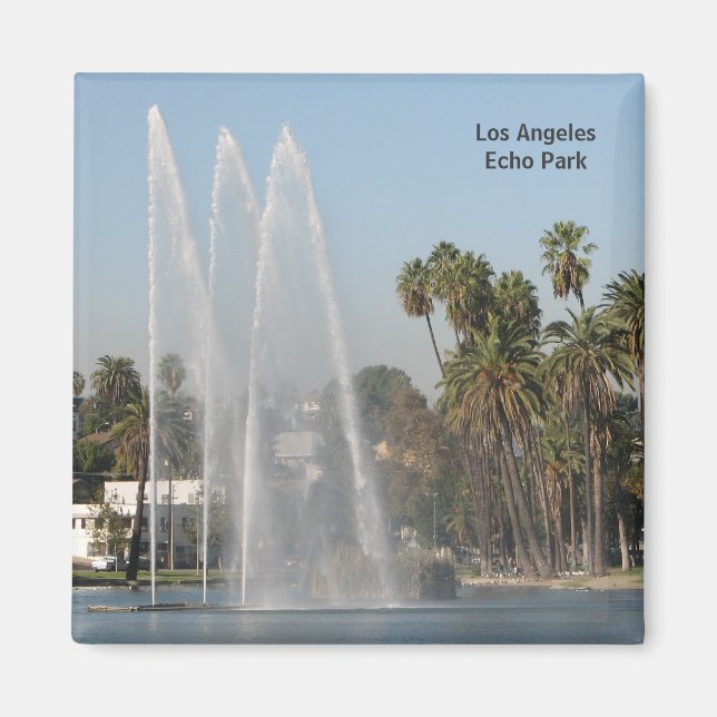Los Angeles - Echo Park Magnet! Magnet (Framsidan)