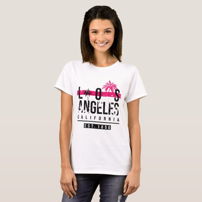 Los Angeles Est. 1850 T-Shirt (Hel framsida)