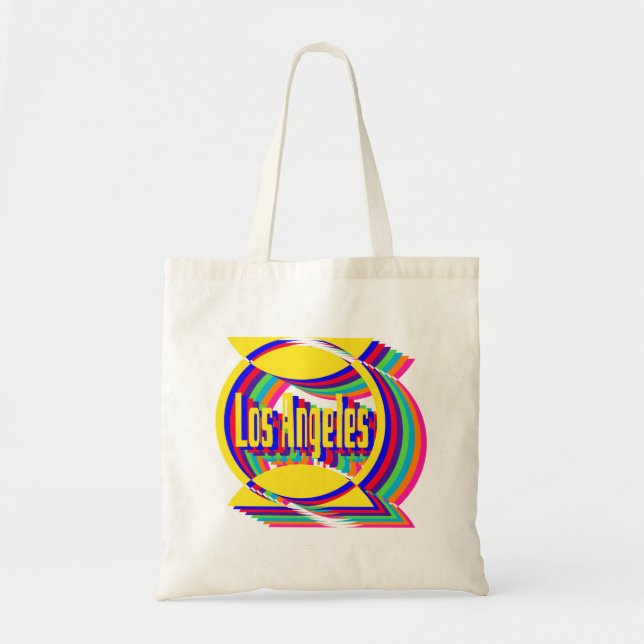 Los Angeles Färg Combo 1 Bag Tygkasse (Framsidan)