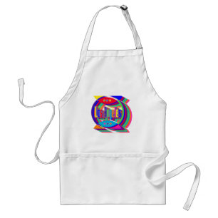Los Angeles Färg Combo 2 Apron Förkläde