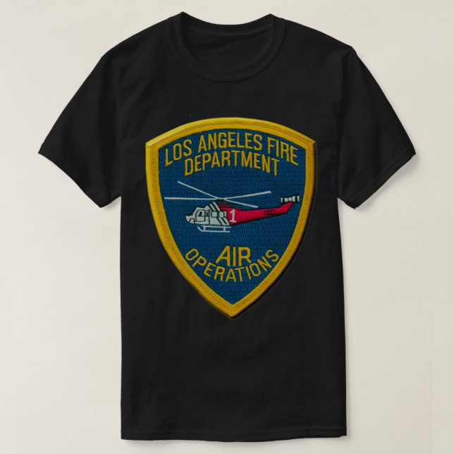Los Angeles Fire Luft T Shirt (Design framsida)