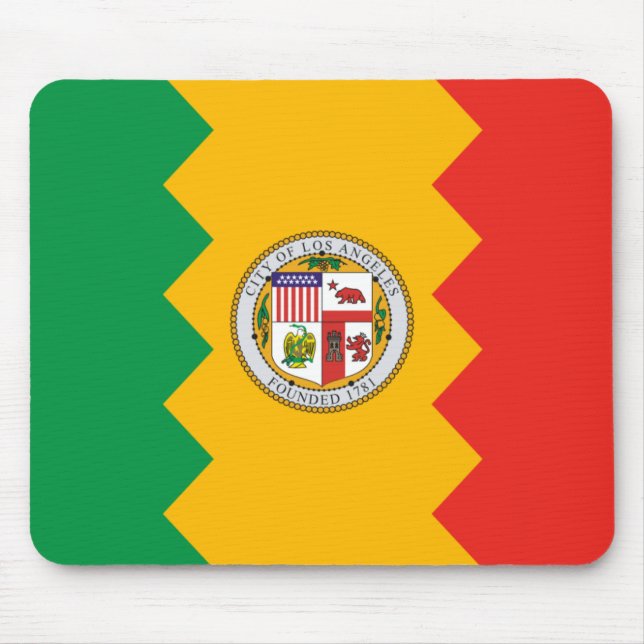 Los Angeles Flagga Musmatta (Framsidan)