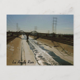 Los Angeles-floden Vykort