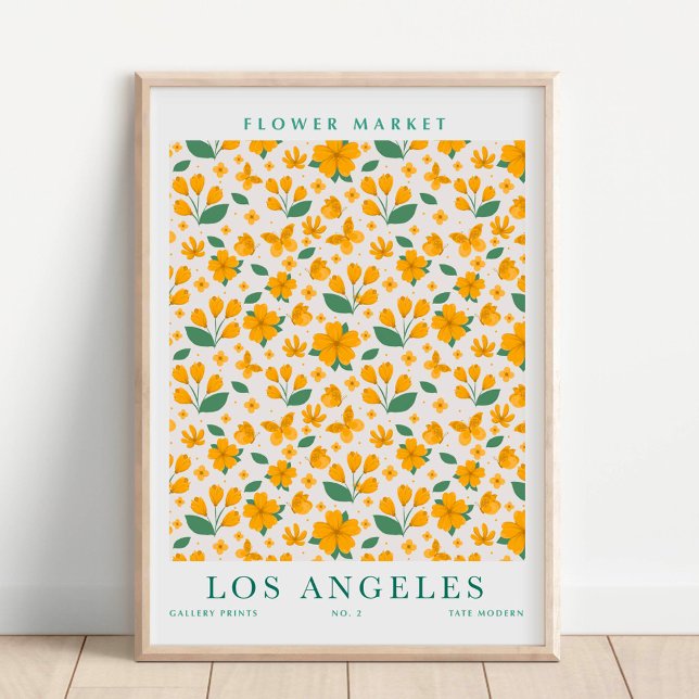 Los Angeles Flower Market Botanical blir Poster (Skapare uppladdad)