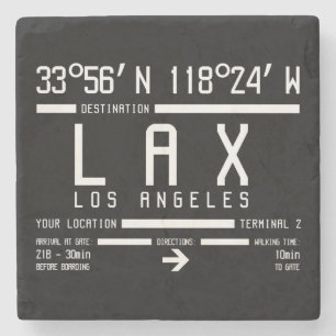 Los Angeles flygplatskod Stenunderlägg