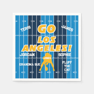 Los Angeles Football Family Pappersservett