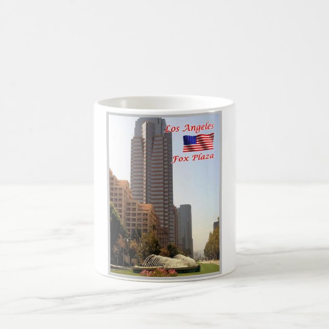 Los Angeles - Fox Plaza - United Stater - Kaffemugg (Center)