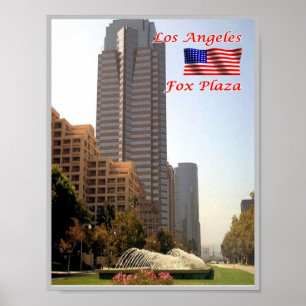 Los Angeles - Fox Plaza - United Stater - Poster