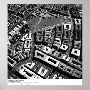 Los Angeles från Luft, 1966 Poster