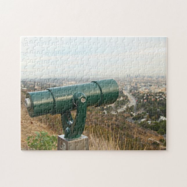 Los Angeles från Mulholland Drive 252-pc Pussel (Horisontell)