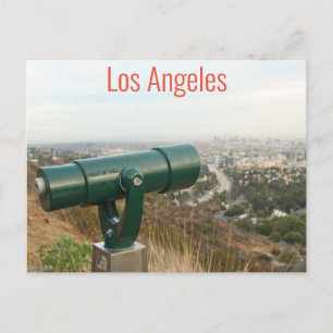 Los Angeles från Mulholland Drive Vykort