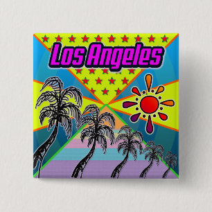 Los Angeles Freedom Button Knapp