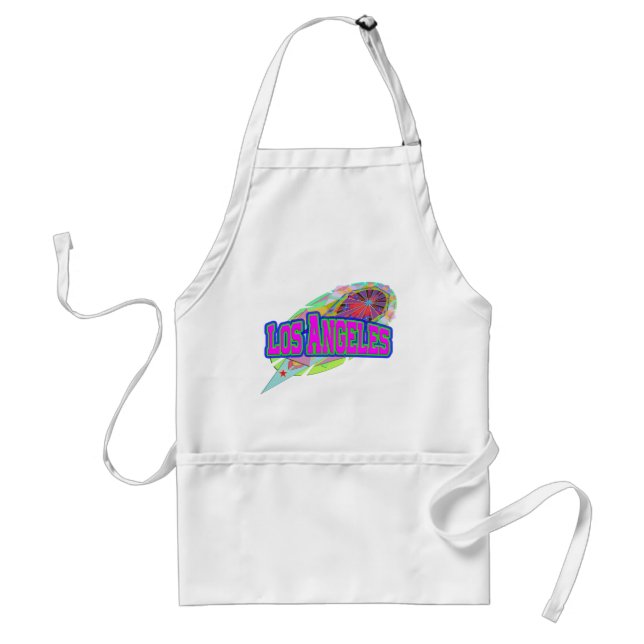 Los Angeles Future Apron Förkläde (Framsidan)