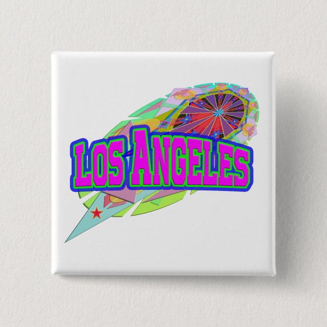 Los Angeles Future Button Knapp (Framsida)