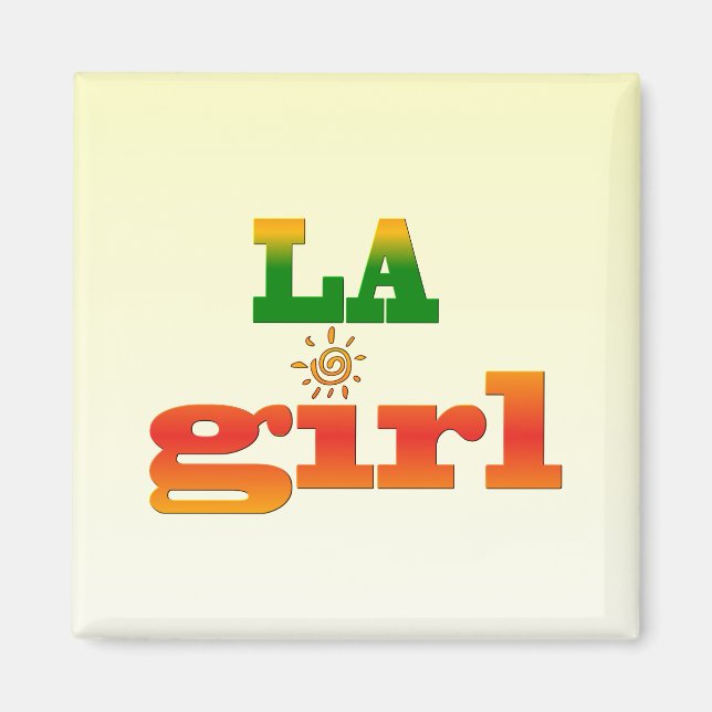 Los Angeles Girl Magnet (Framsidan)