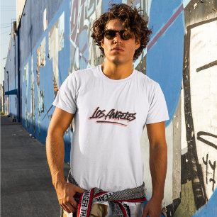 Los Angeles Graffiti Stil T-Shirt