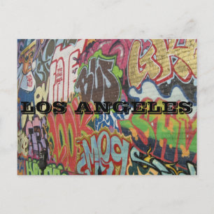 LOS ANGELES GRAFFITI VYKORT