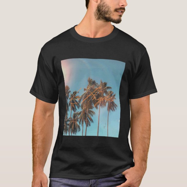 Los Angeles-grafiktest T Shirt (Framsida)