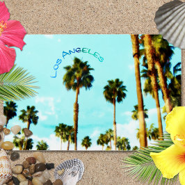 Los Angeles Handflatan Träd Magnet