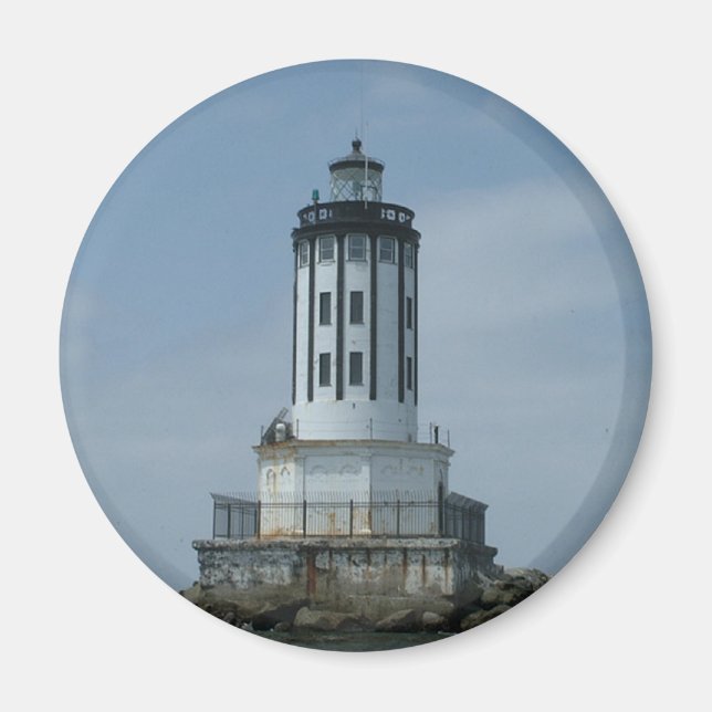 Los Angeles Harbour Lighthouse Magnet (Framsidan)