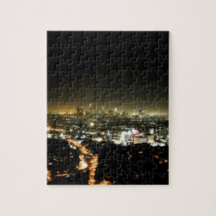 Los Angeles härlig natt för CA Pussel