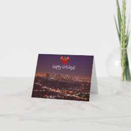Los Angeles Helgdag Card Glad helg Hälsning