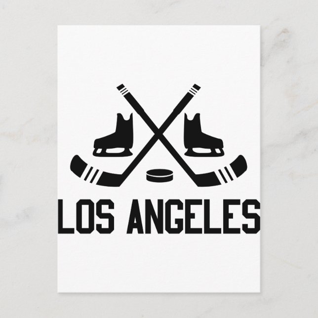 Los Angeles Hockey Vykort (Framsida)