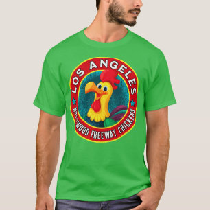 Los Angeles Hollywood Freeway Chickens Souvenir1 T Shirt