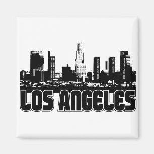 Los Angeles horisont Magnet