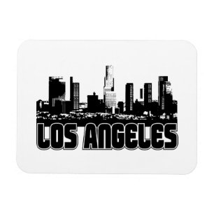 Los Angeles horisont Magnet