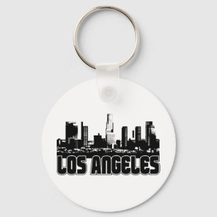 Los Angeles horisont Nyckelring