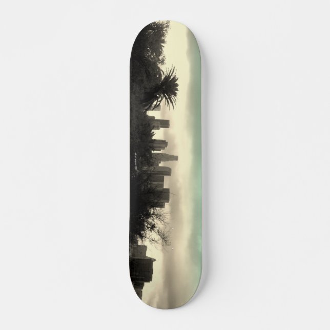 Los Angeles horisontskateboard Skateboard Bräda 21,5 Cm (Framsida)
