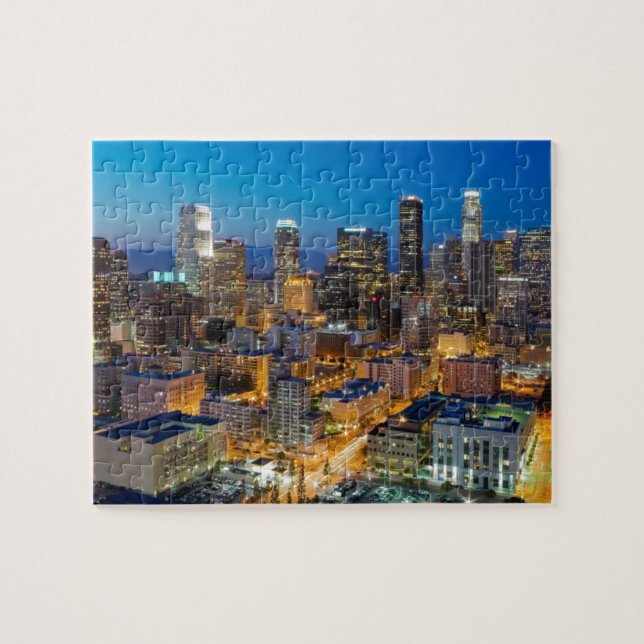 Los Angeles i Dusk Pussel (Horisontell)