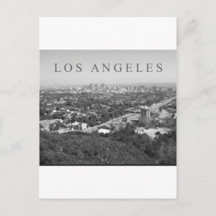 Los Angeles in Black and White Vykort
