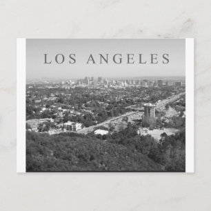 Los Angeles in Black and White Vykort