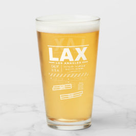 Los Angeles International Airport LAX Glaskopp
