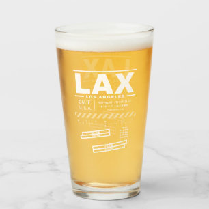 Los Angeles Internationell flygplats LAX Glaskopp